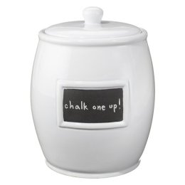 Cookie Jar with Blackboard Panel