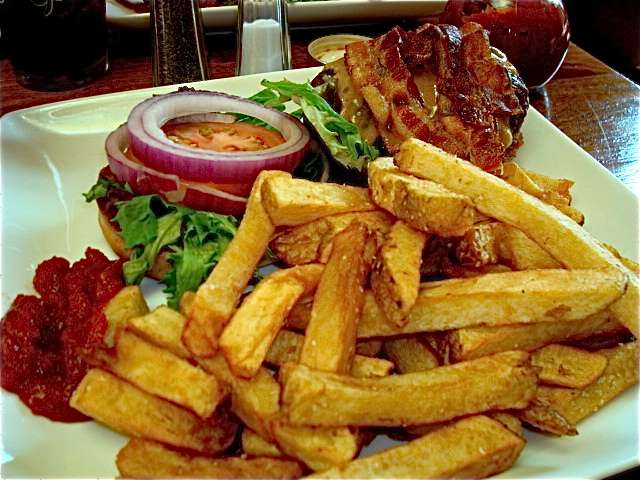 Goody Glover's burger