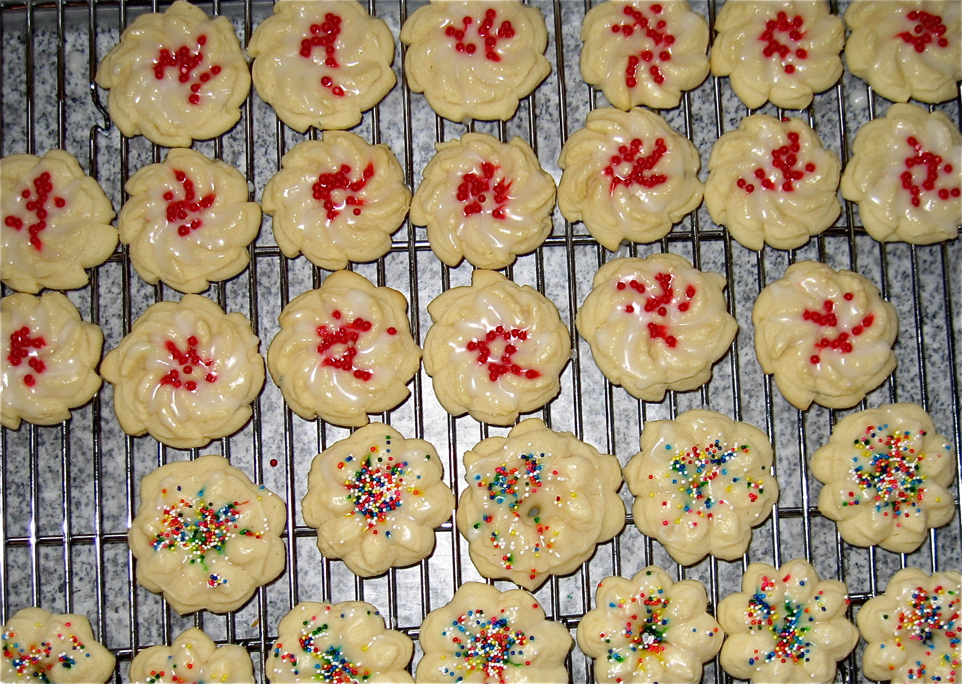 Lemon-Glazed Cream Cheese Cookies
