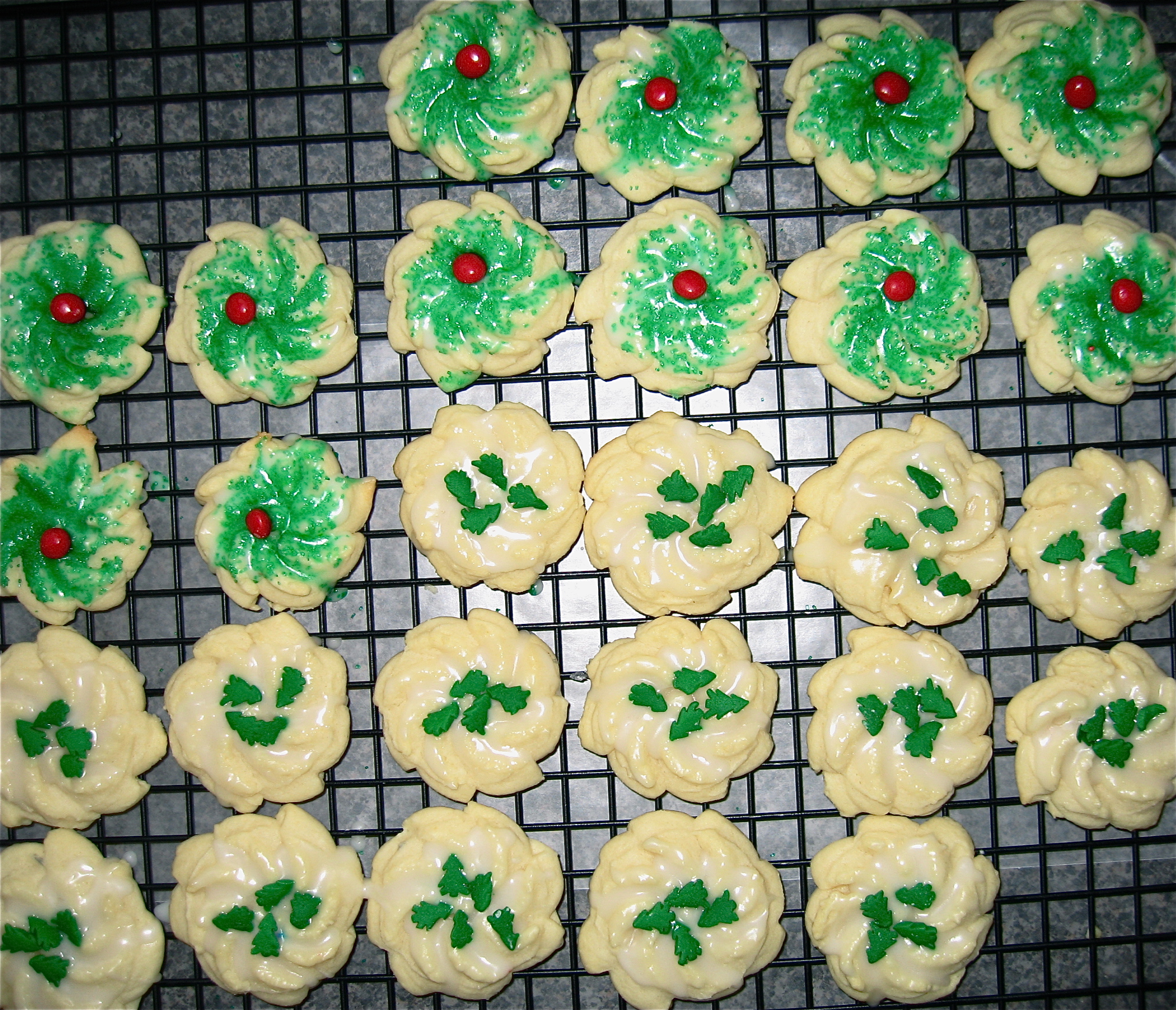 Lemon-Glazed Cream Cheese Cookies