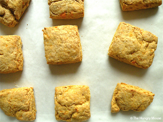 Ginger Sweetie Pie Biscuits at The Hungry Mouse