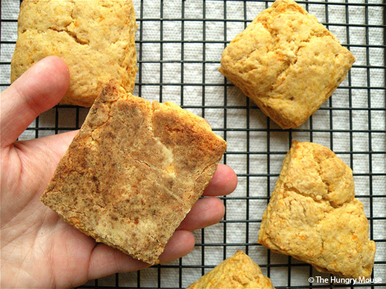 Ginger Sweetie Pie Biscuits at The Hungry Mouse