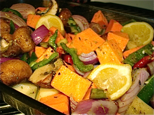 Ready for the oven