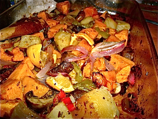 Herb Roasted Root Vegetables