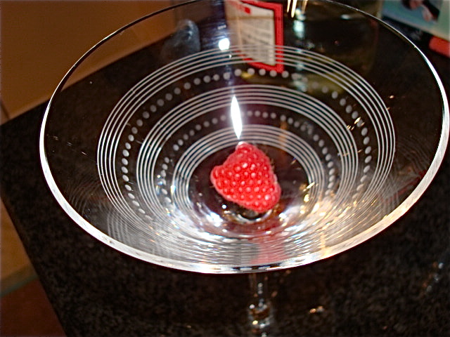 Drop a berry or two into your glass