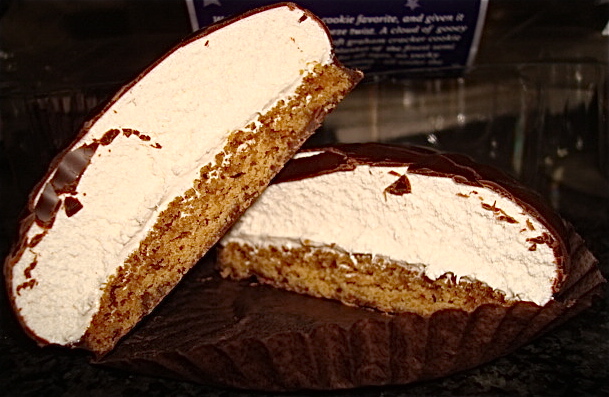 Inside a Big Top Marshmallow Cookie