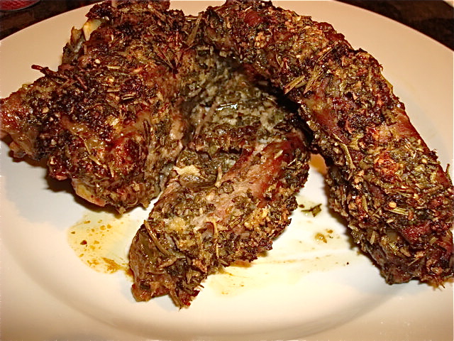 Herb Encrusted Lamb Ribs
