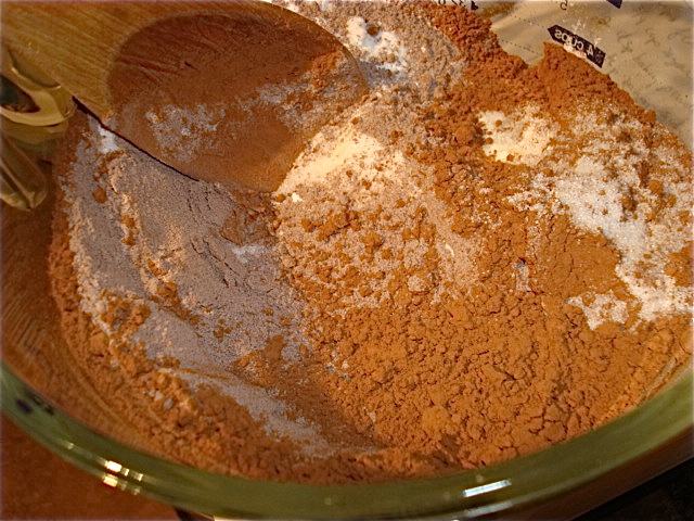 Combine the dry ingredients