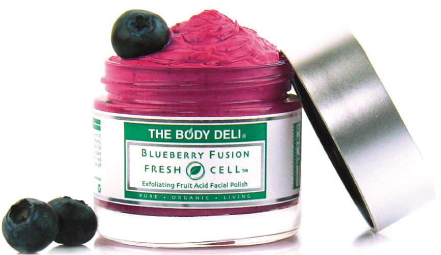 Blueberry Fusion Scrub from The Body Deli
