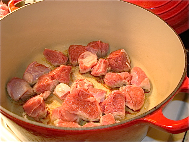 Browning lamb