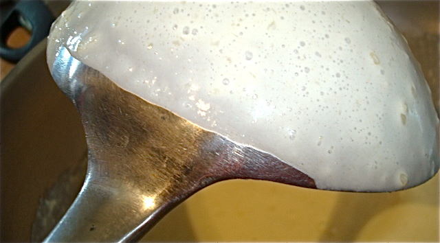 Your batter will be thin