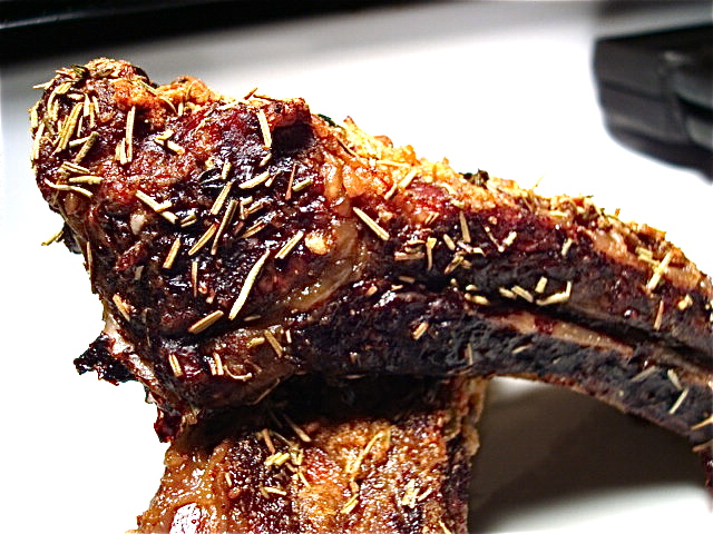 Rosemary and Garlic Roasted Beef Ribs