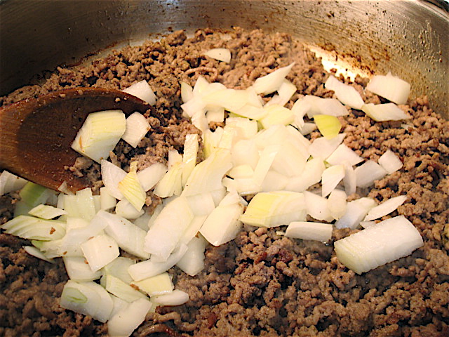 Toss in the onion