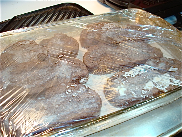 Wrap it up and stick it in the fridge