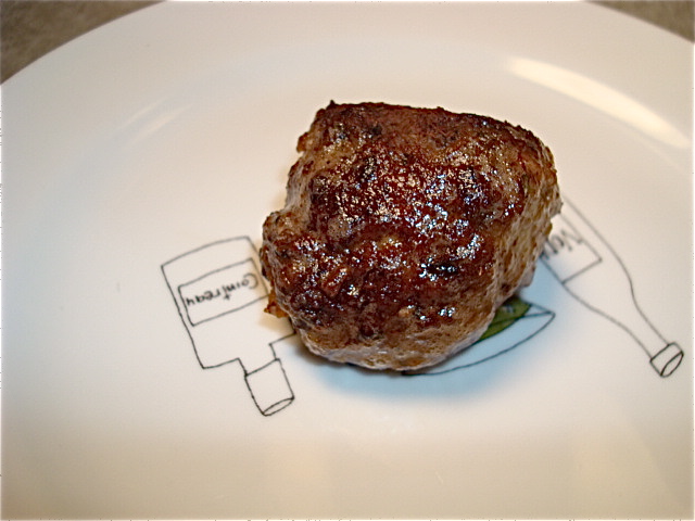 One test meatball