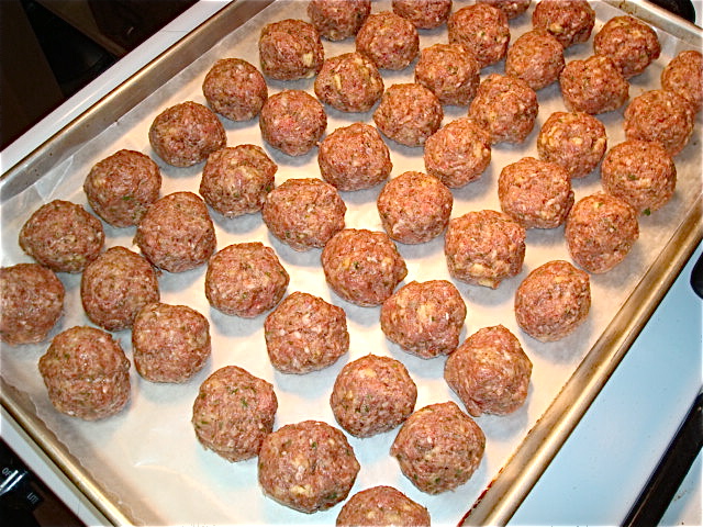 My very own meatball army