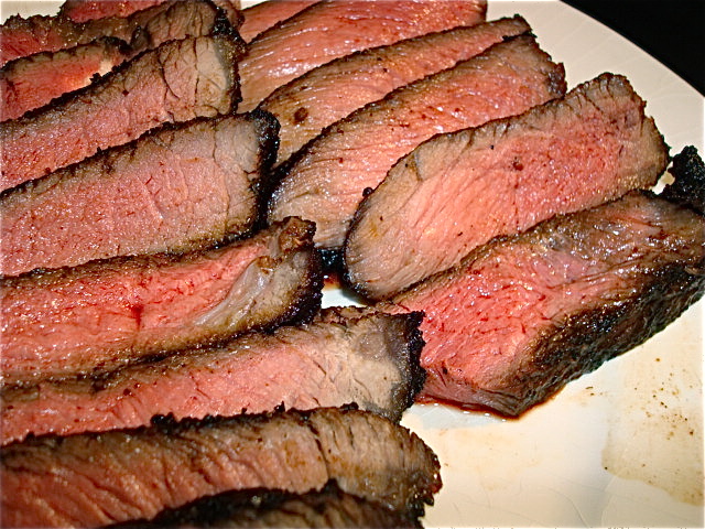 Teriyaki Grilled Steak with Hickory