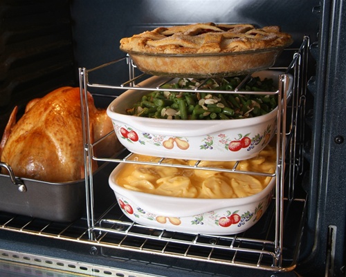 Nifty Three-Tier Oven Rack