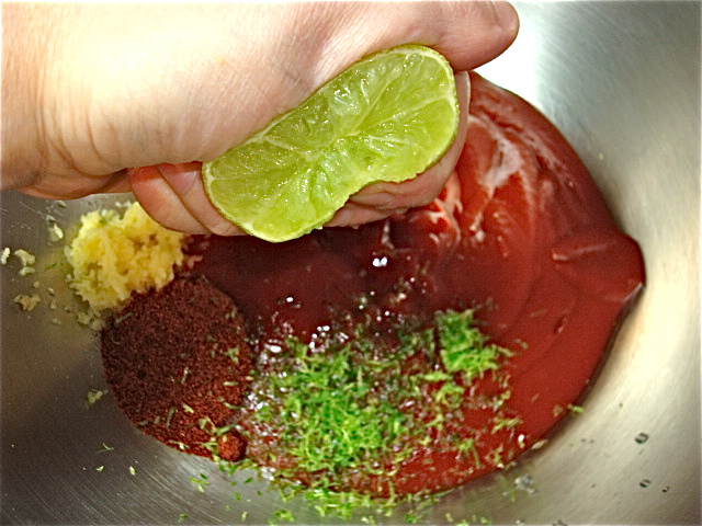 Squeeze your lime