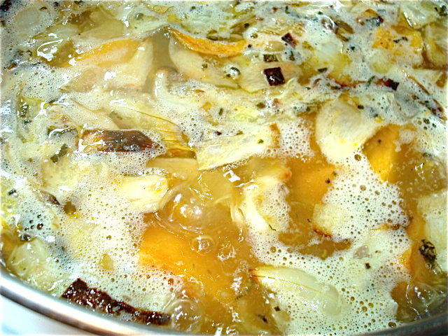 Simmer the soup