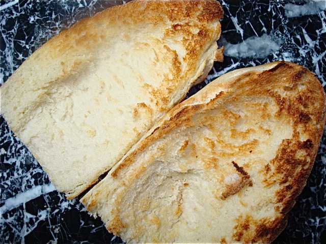 Toasted bread