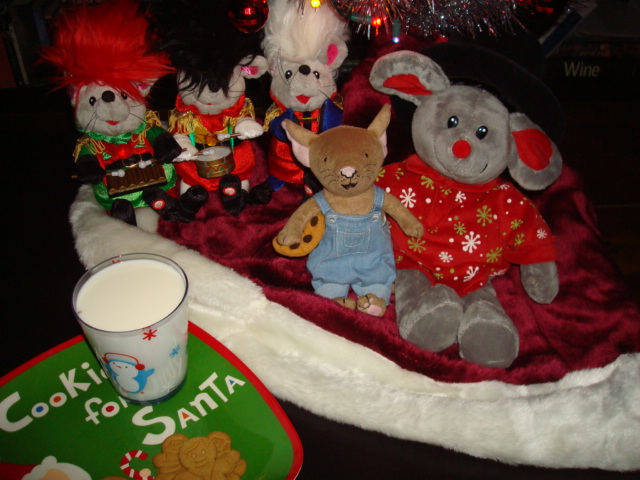 Christmas Eve at the Mouse House
