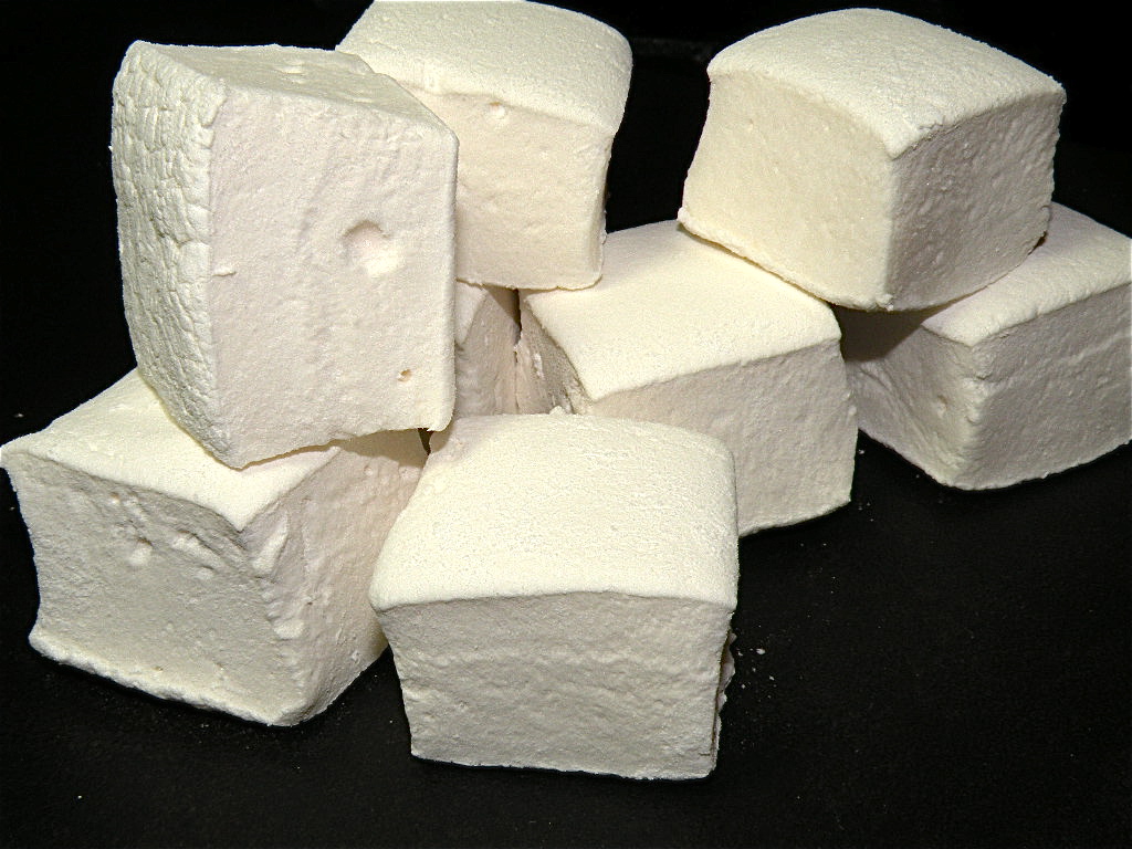 Homemade marshmallows