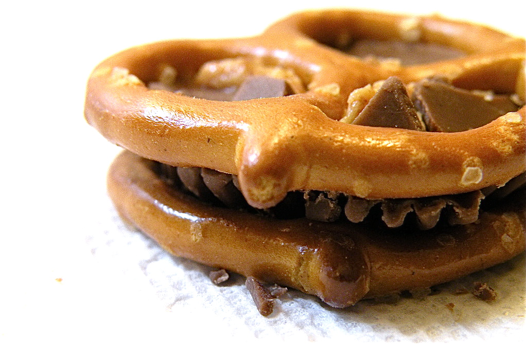 Pretzel sandwich
