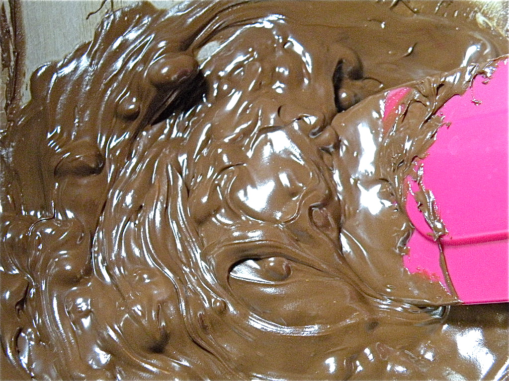 Stir to melt