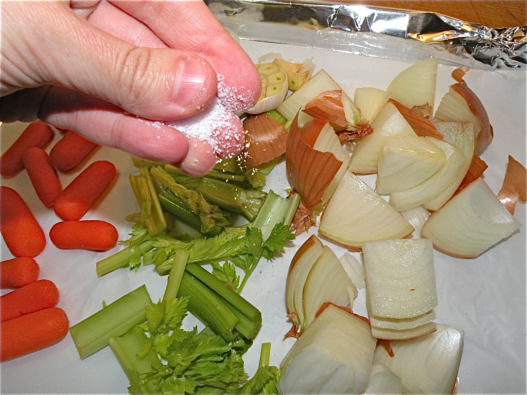 Basic Homemade Chicken Stock at The Hungry Mouse