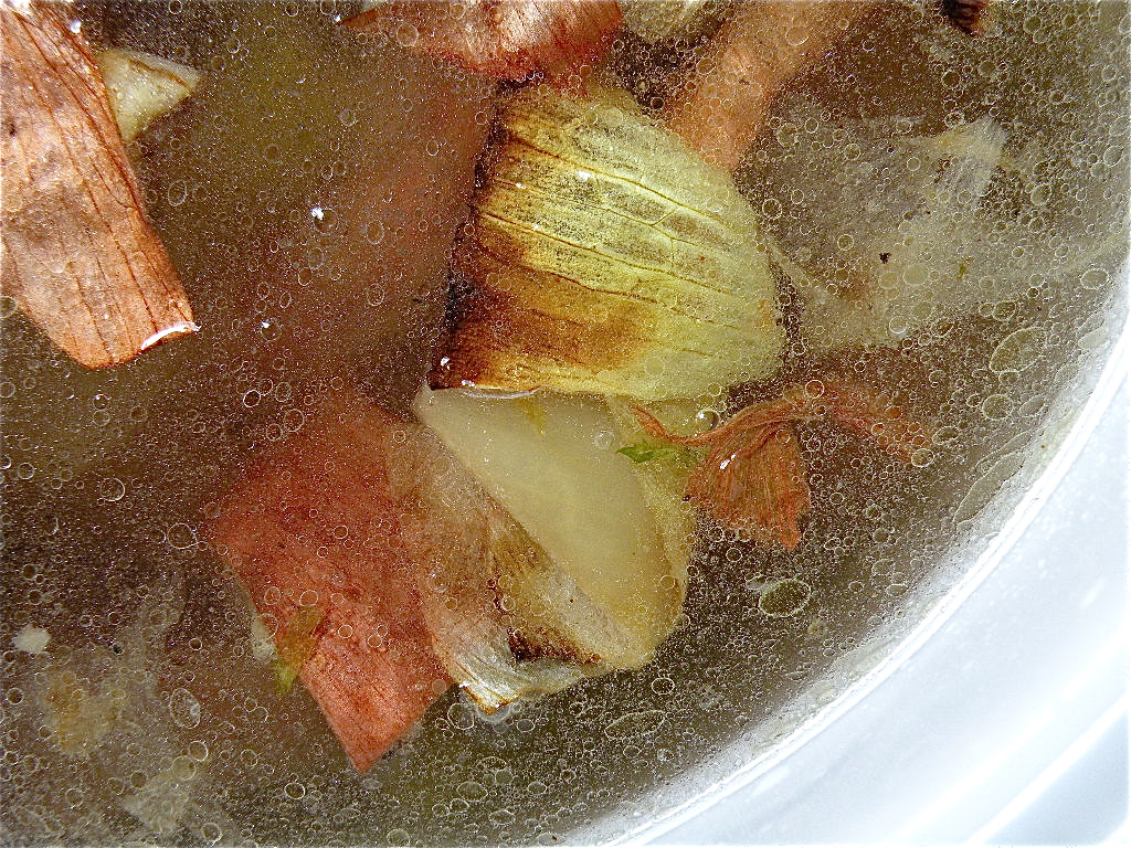Basic Homemade Chicken Stock at The Hungry Mouse