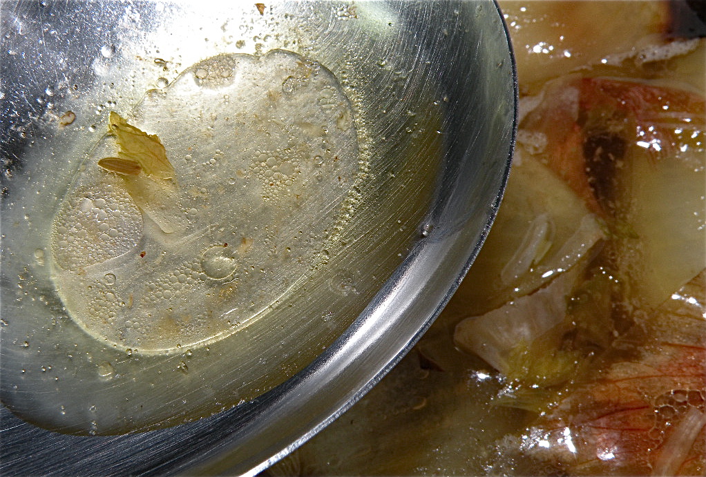 Basic Homemade Chicken Stock at The Hungry Mouse