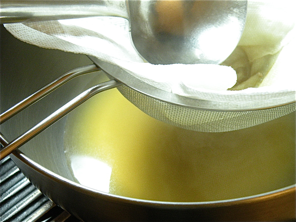 Basic Homemade Chicken Stock at The Hungry Mouse