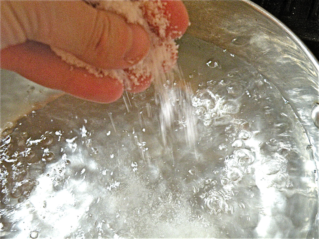 Salt your water