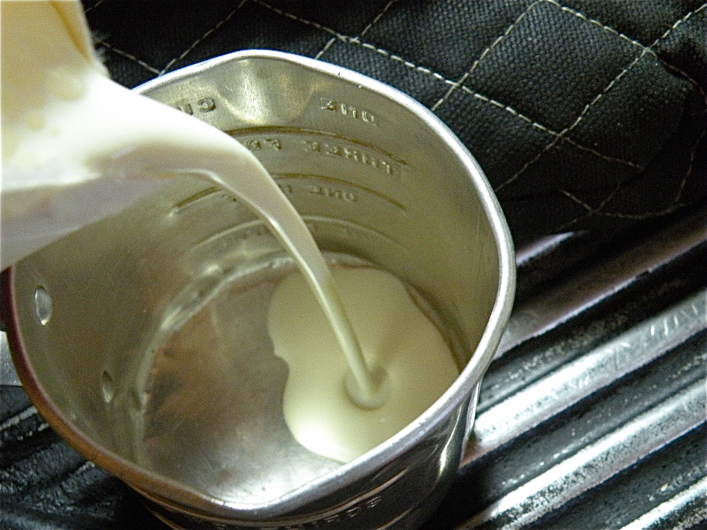 Add the cream