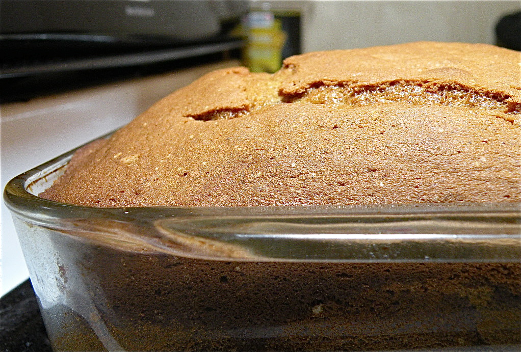 Set the cake aside to cool