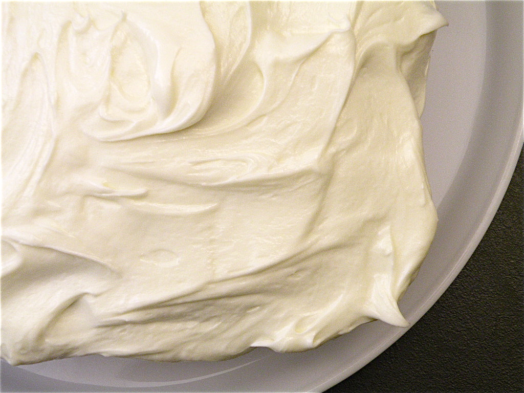 Frost the cake
