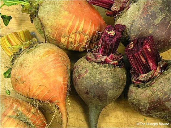 Start with an assortment of beets