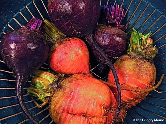 Well scrubbed beets