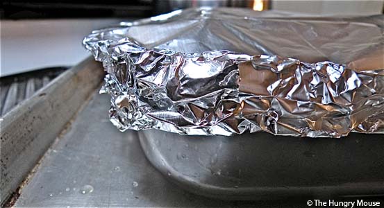 Into the oven!
