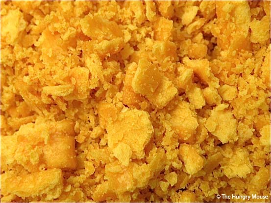 Cheez-It crumbs