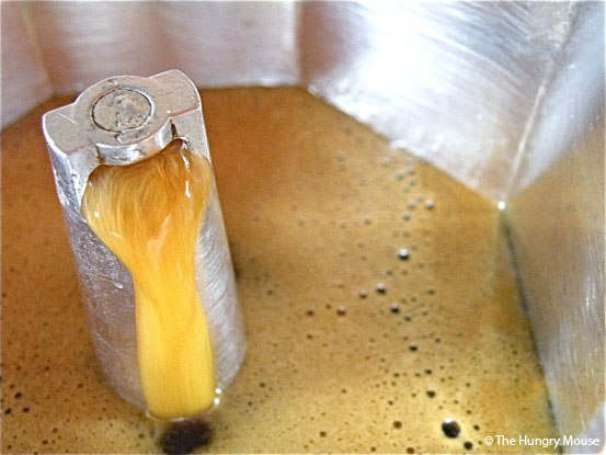 How to make stovetop espresso: Brew the espresso