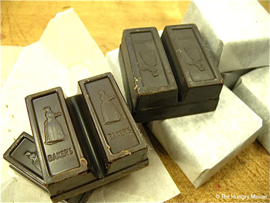 Chop your chocolate up