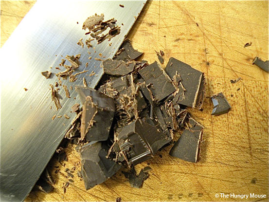 Chop your chocolate up