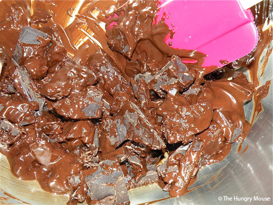 Melt the chocolate