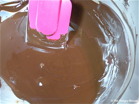 Melt the chocolate