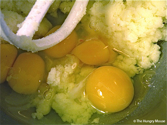 Add the eggs