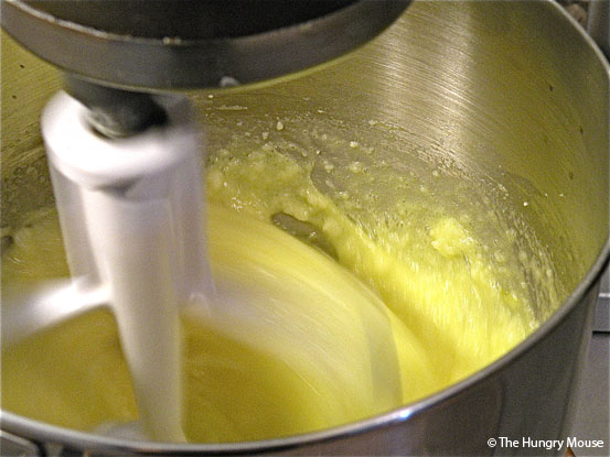 Mix in the eggs