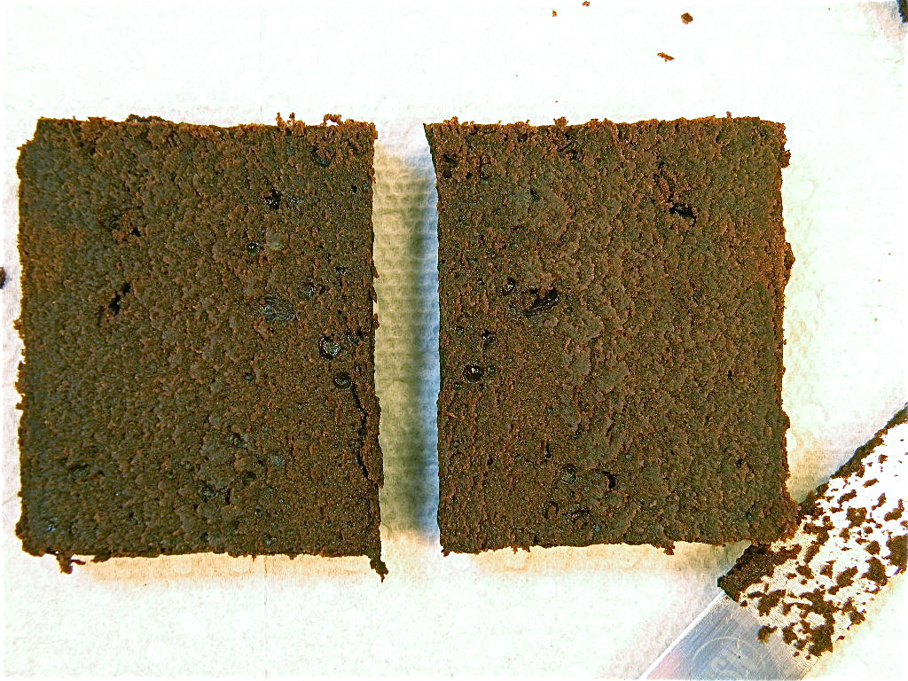 Fill the brownie
