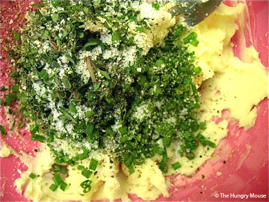 Fresh Herb Compound Butter at The Hungry Mouse